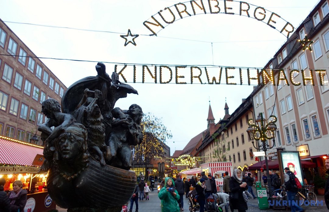Найзнаменитіший в Німеччині нюрнберзький Різдвяний ринок відвідали в цьому році близько 2,5 млн осіб